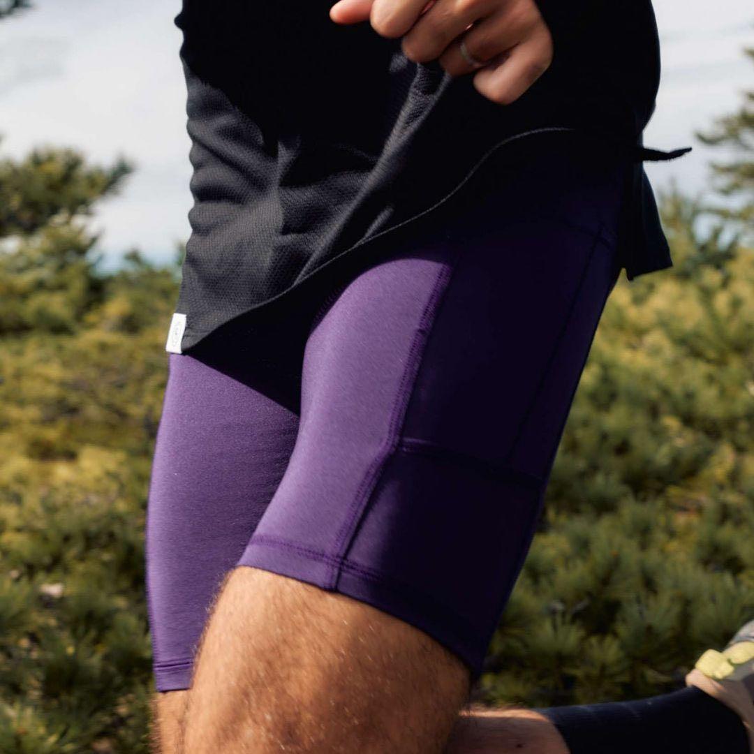 【美品】シャルボン charbon10 POCKETS SHORT ハーフタイツ