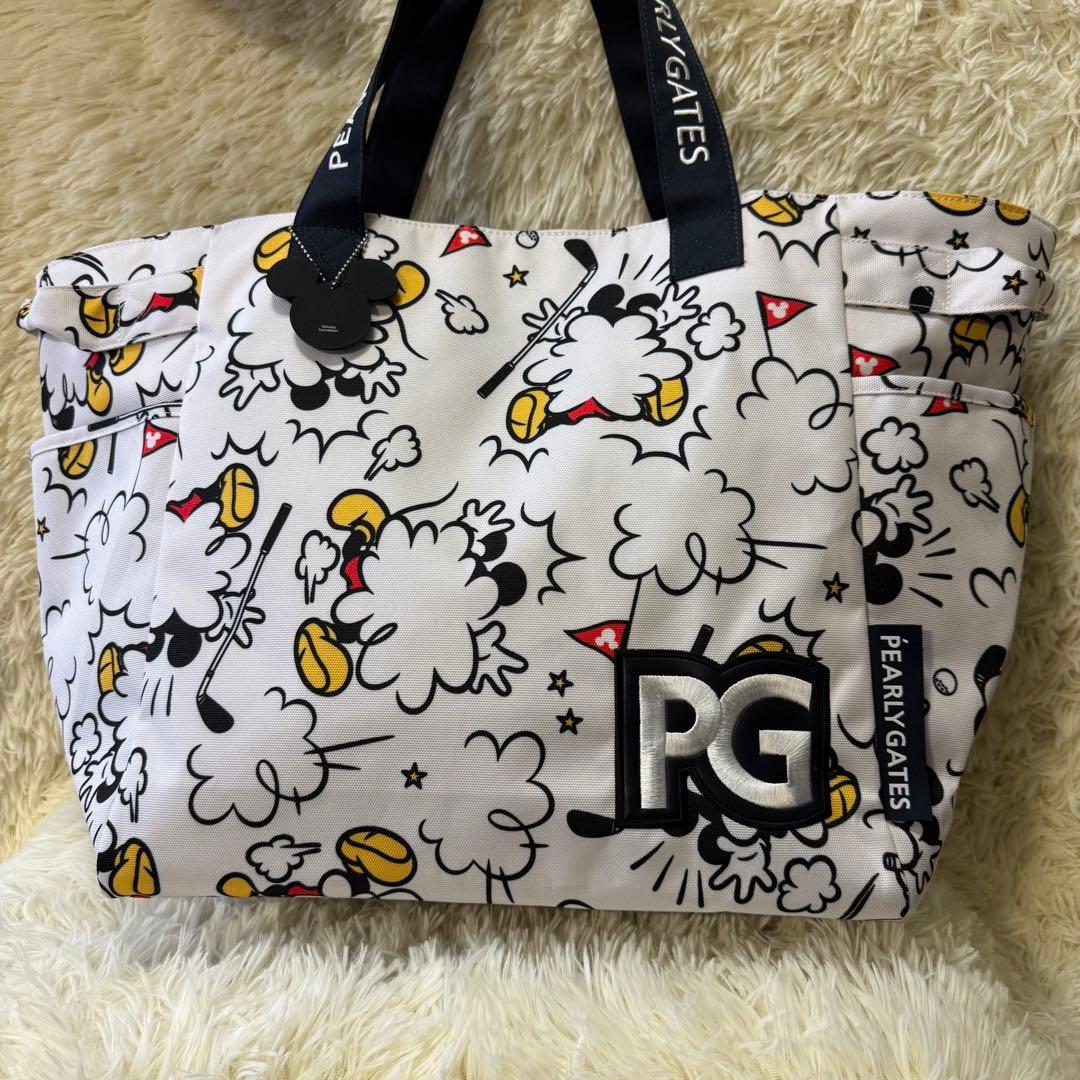 美品　パーリーゲイツ　ミッキーマウス　コラボ　ロッカーバッグ