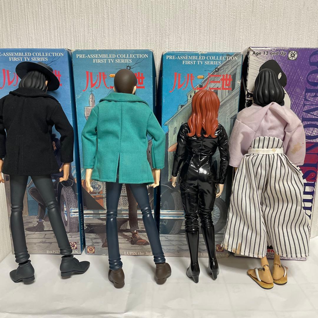 メディコムトイ　ルパン三世 &峰 不二子 &次元大介とオマケの五右衛門