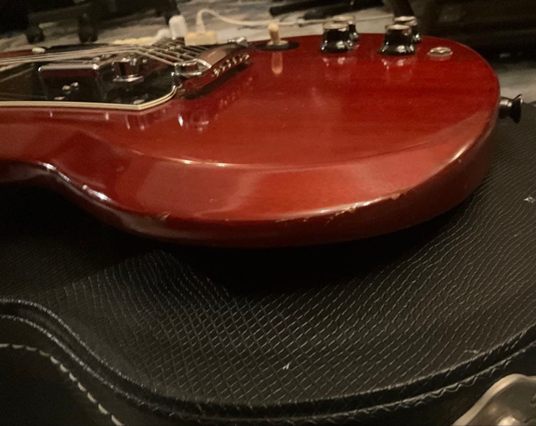 ソ*ラ様 Gibson SG Standard エレキギター 赤色 ハードケース