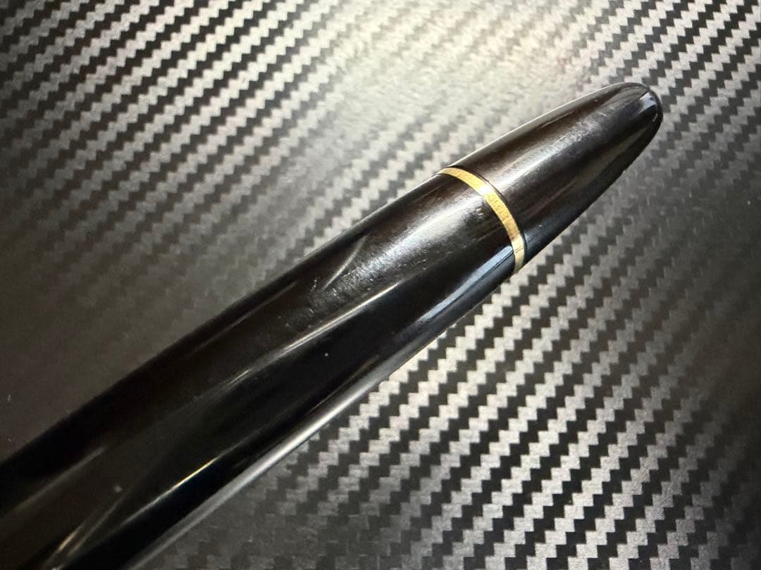 美品 モンブラン マイスターシュテュック 146 万年筆 14C 全金 EF