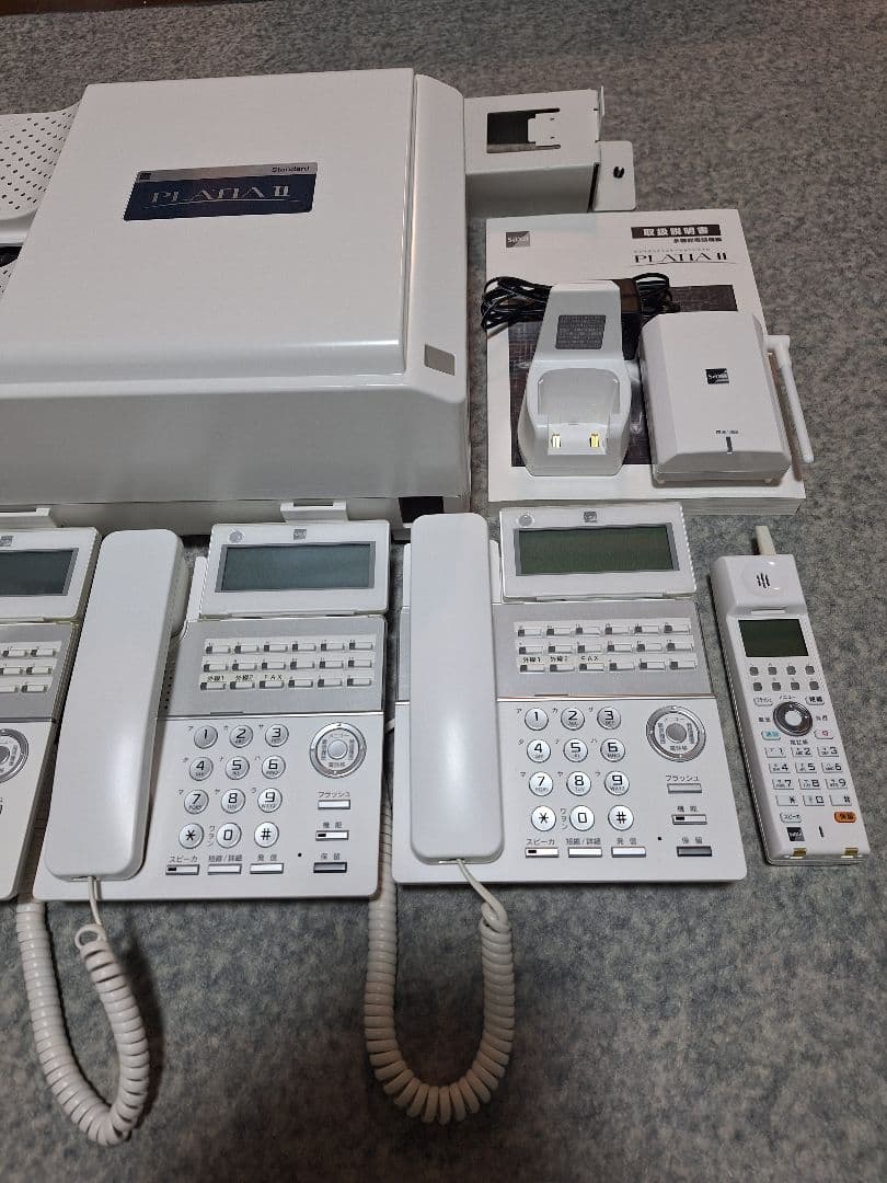 サクサ SAXA PLATIAII Std 電話機セット