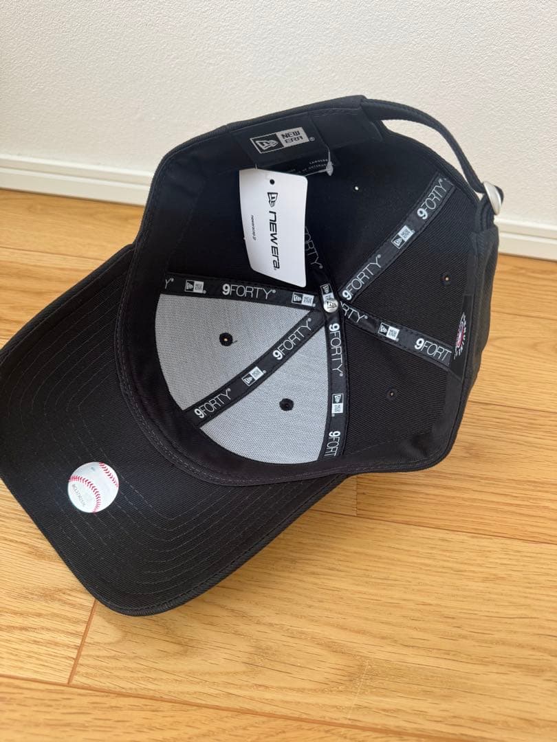 ニューエラ 9FORTY ラインストーン ヤンキース ブラック