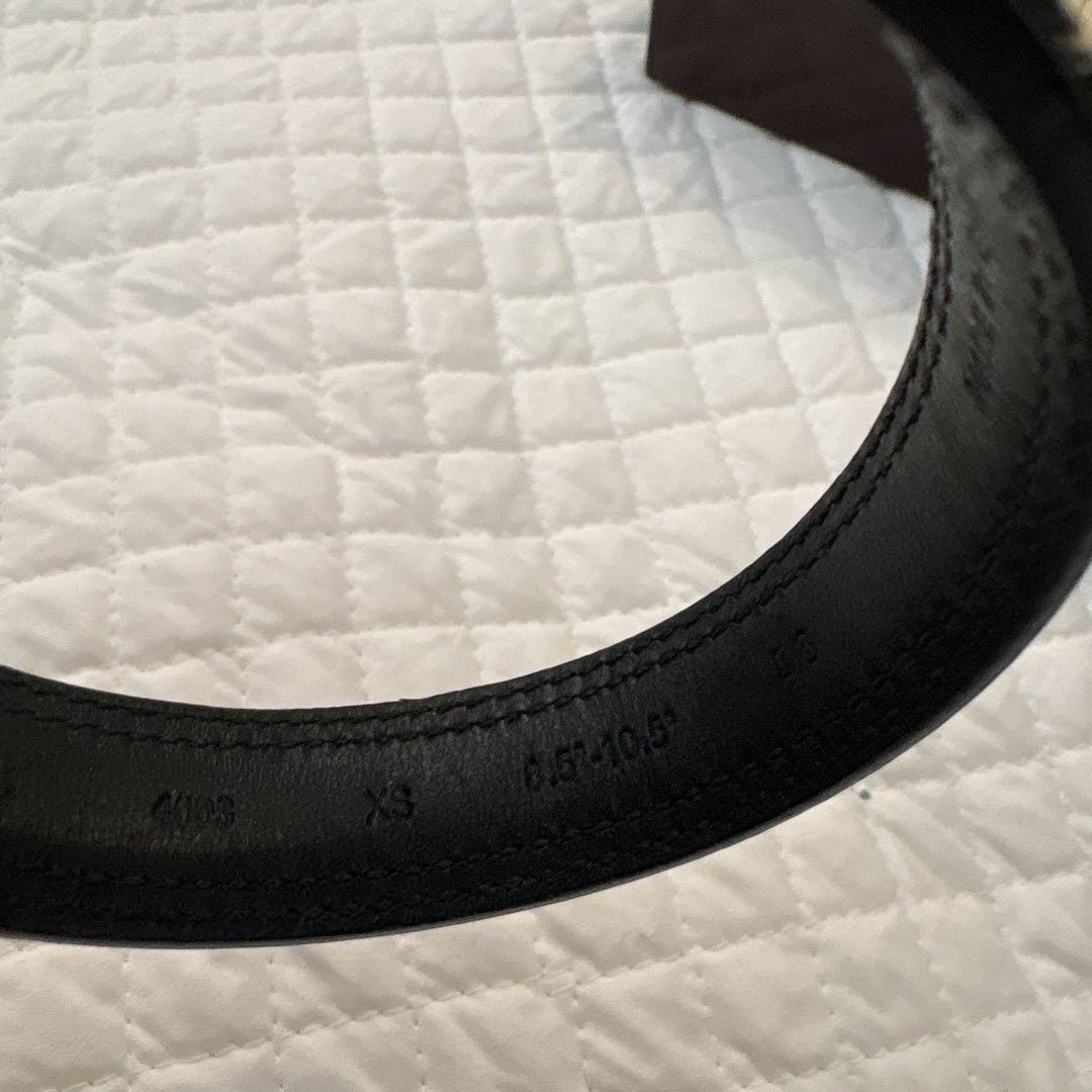 COACH ブラックレザーシグネチャー首輪とリードセット