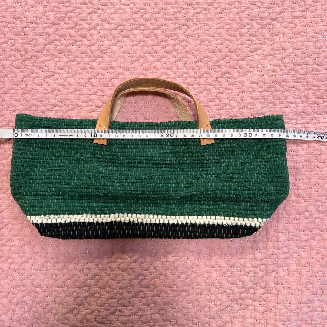 梅原和香　裂き織りバック