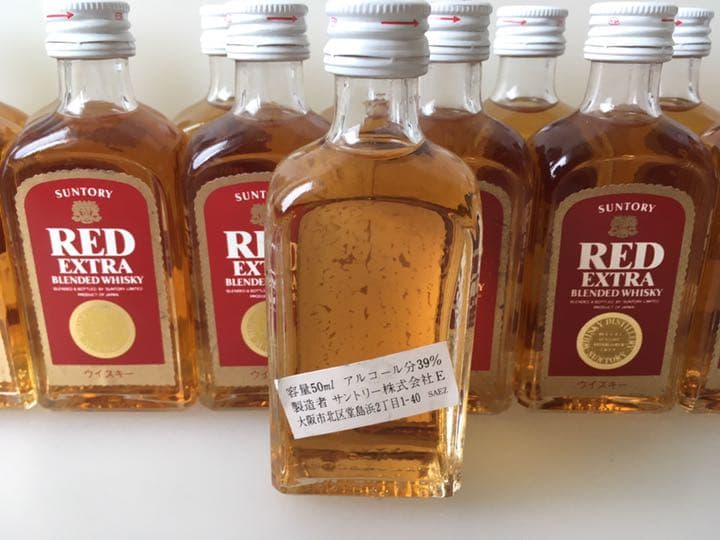 ウイスキーミニボトル★サントリーレッドミニボトル【15本セット】