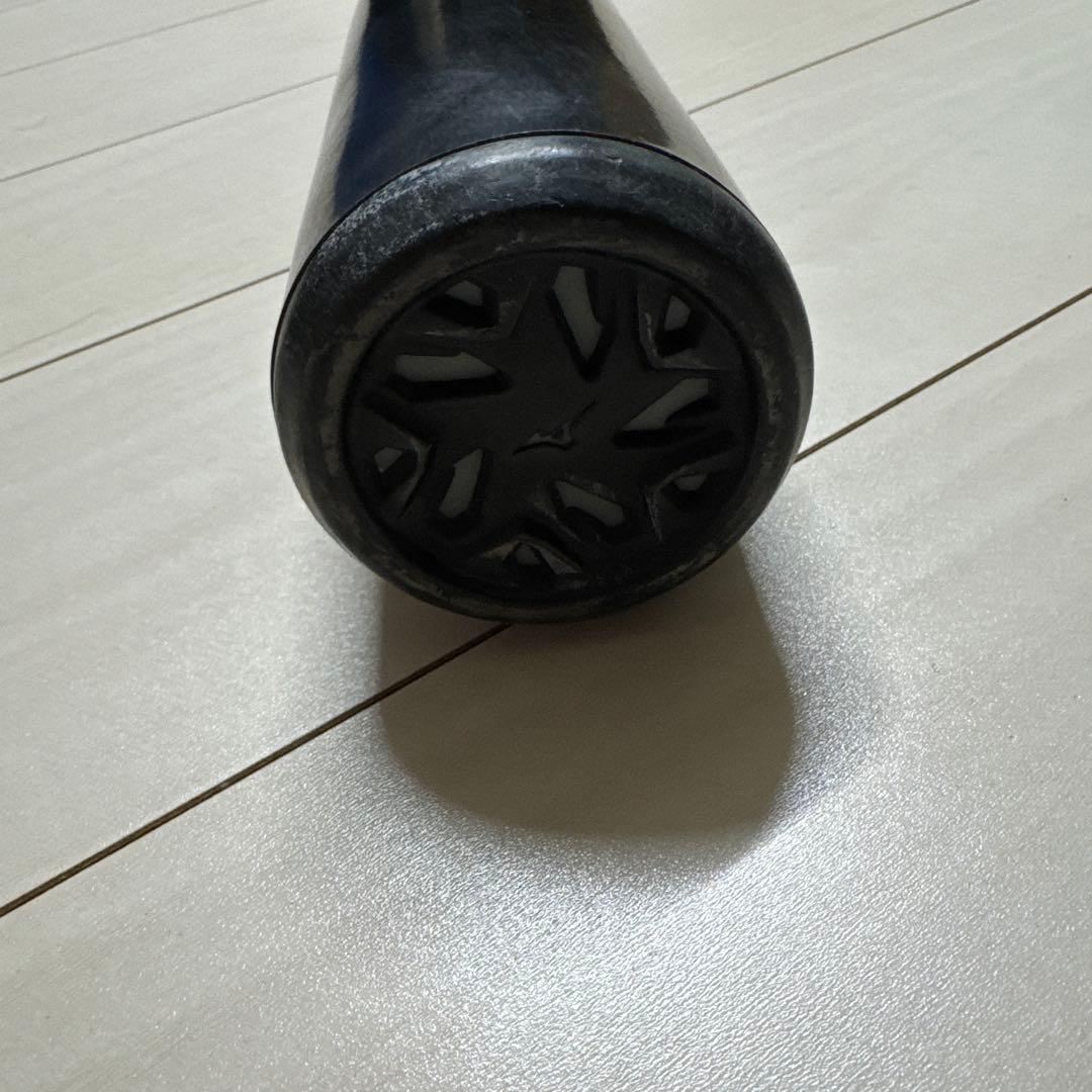 BEYONDMAXレガシー 軟式バット ケース付き 黒/シルバー