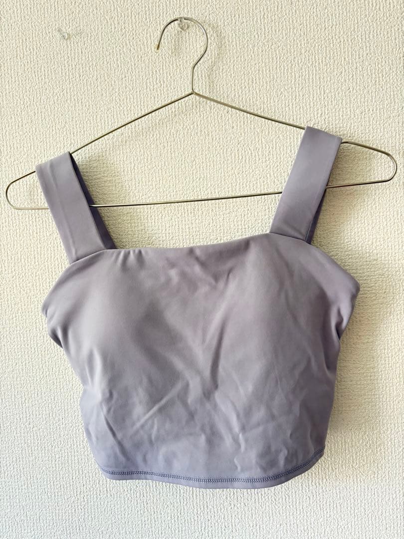 新品・未使用・Werthy 野沢和香　トップス　カラー　ラベンダー　YOGA