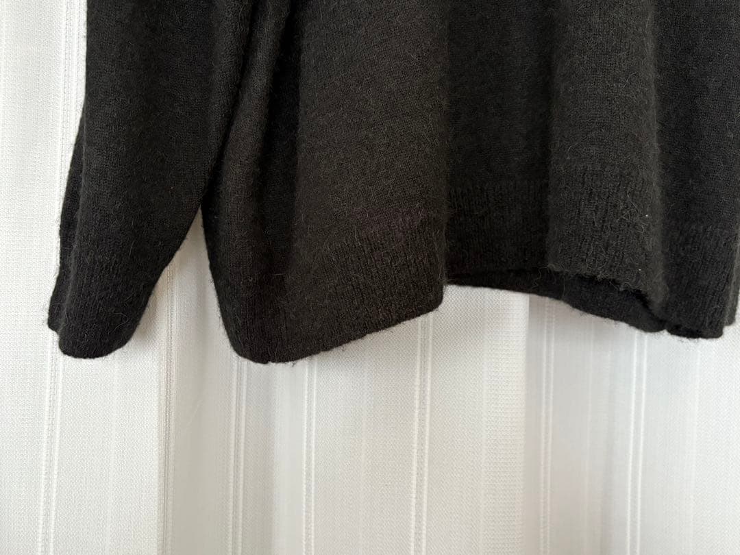 トップス WIRROW / Alpaca wool wide knit pullover