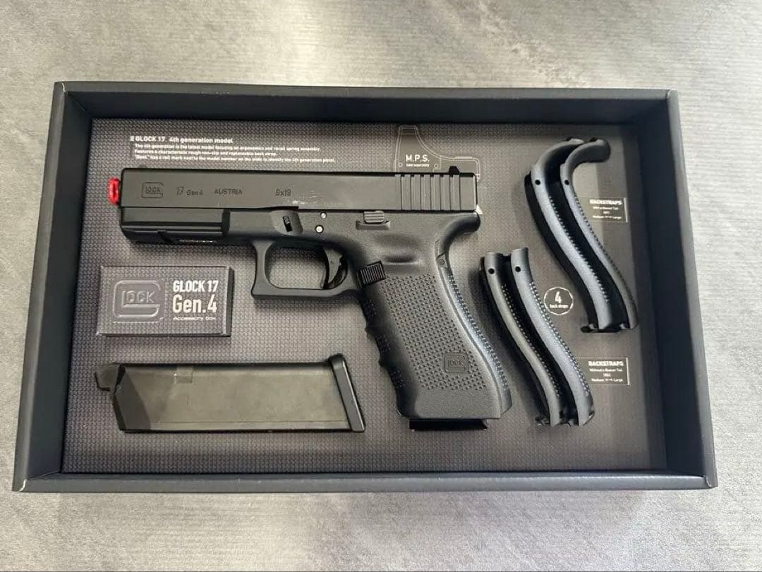 GLOCK 17 Gen.4 モデルガン ブラック