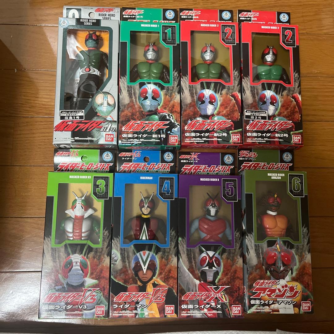 ライダーヒーローシリーズ　コレクションボックス　東映ヒーローネット限定