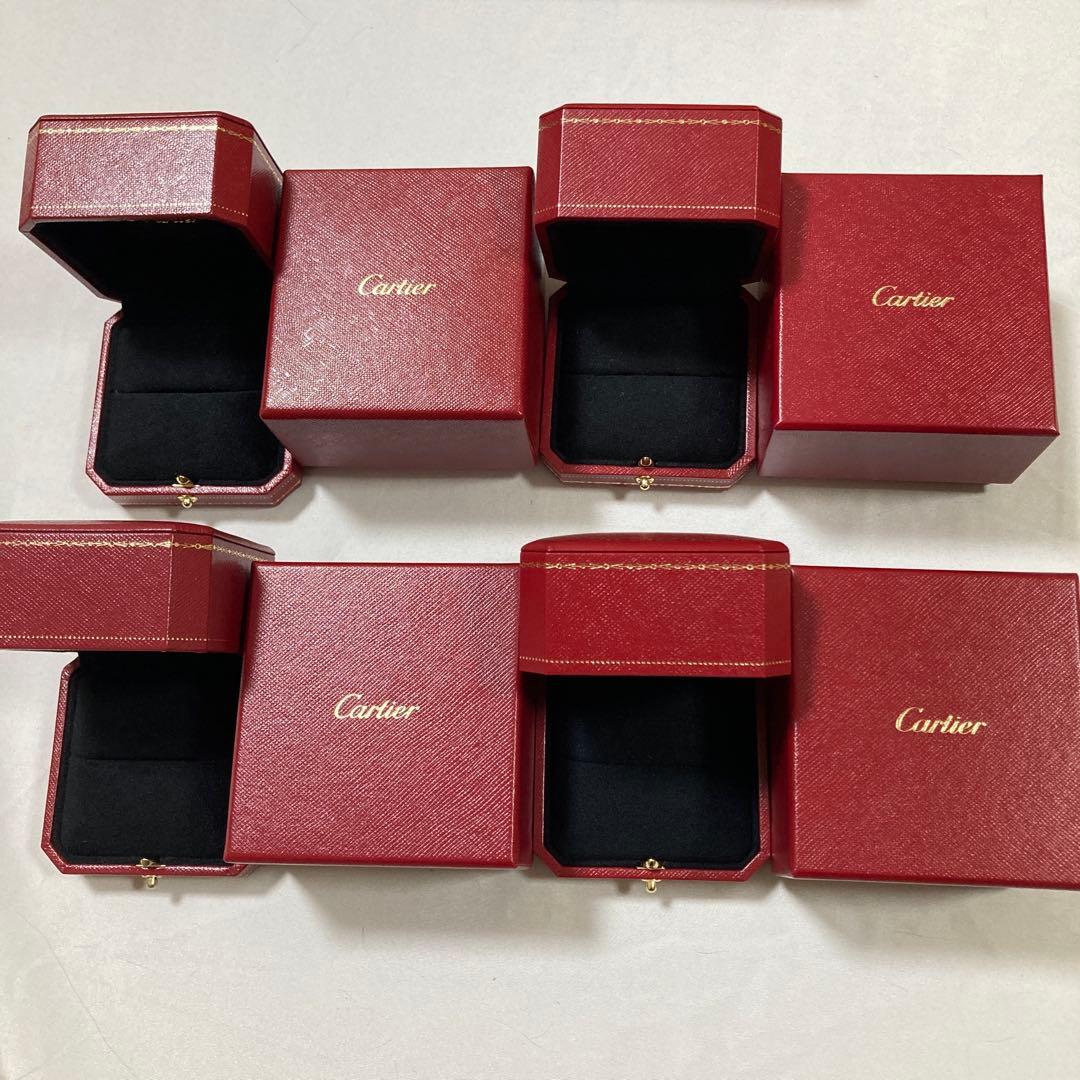 カルティエ　ネックレス　リングケース　空箱　現行品　20個