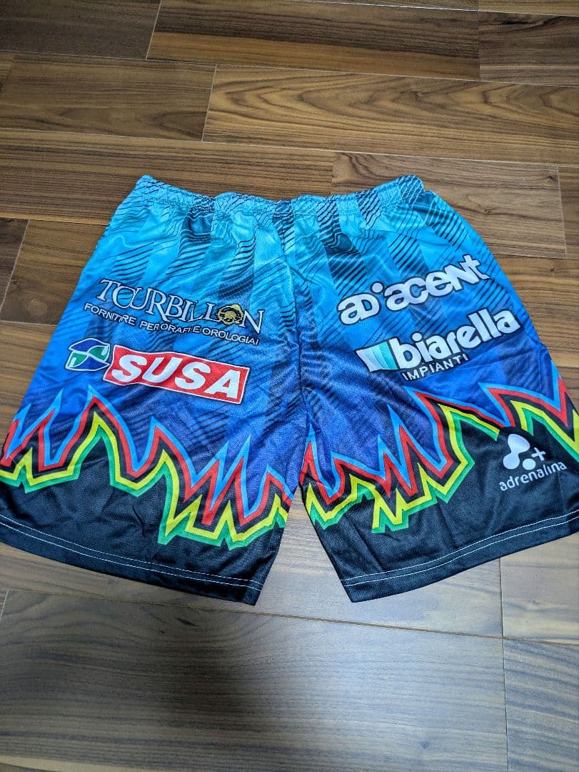 石川祐希　ペルージャ　ユニフォーム　バレーボール　ゲームパンツ　パンツ　ブルー