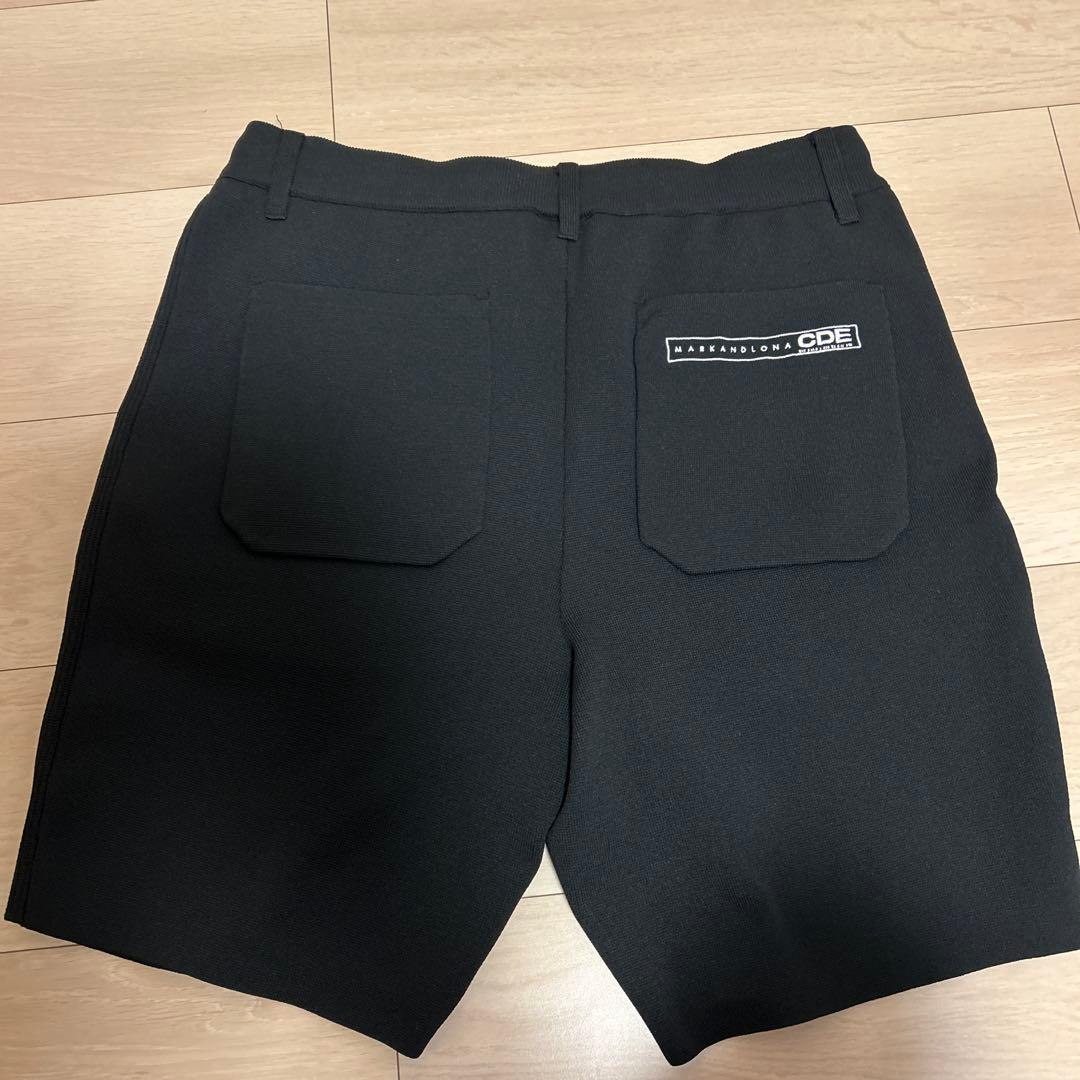 【美品】MARK&LONA ブラックパンツ サイズ46