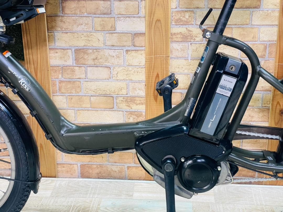 新品バッテリー グリーン系 ヤマハ 子供乗せ電動アシスト自転車 H3378