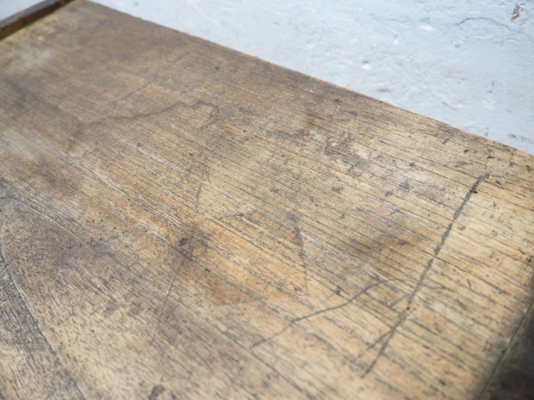 1202 総桐の文机　ローテーブル　陳列台　引き出し　レトロ　アンティーク