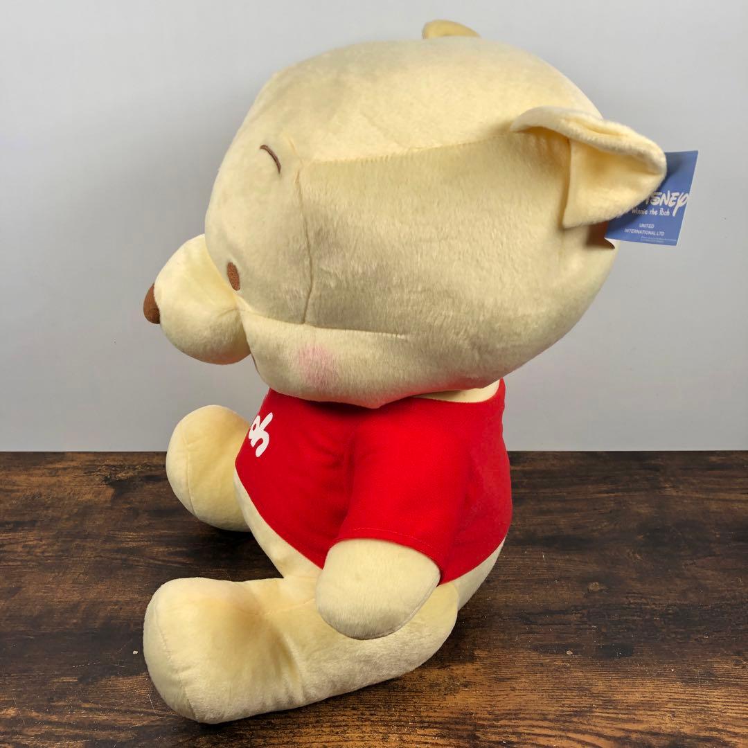Disney くまのプーさん ぬいぐるみ タグ付き