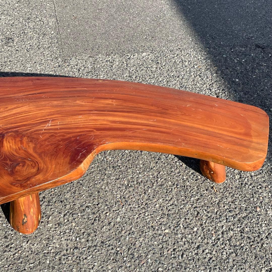 一枚板 ローテーブル 座敷机 古民家 座卓 古い モダン DIY リメイク