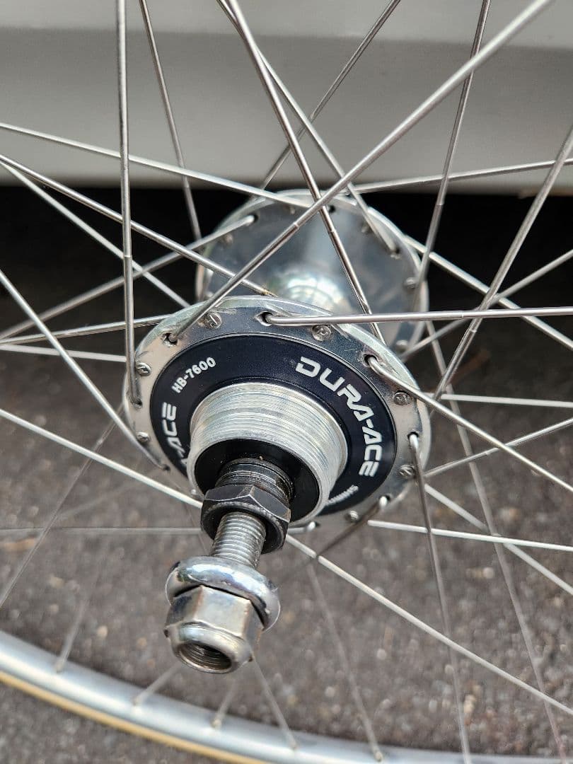 Dura-Ace ARAYAGOLD 完組ホイール 前後セット競輪 NJS認定