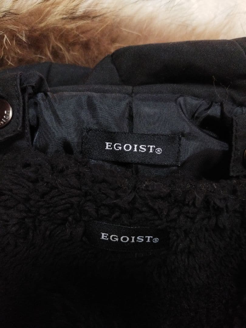 y2k 平成ギャル N3B EGOIST モッズコート ファー グランジ 美品