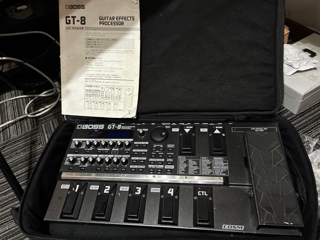 【2基のCOSM搭載】BOSS GT-8 マルチエフェクター 動作良好