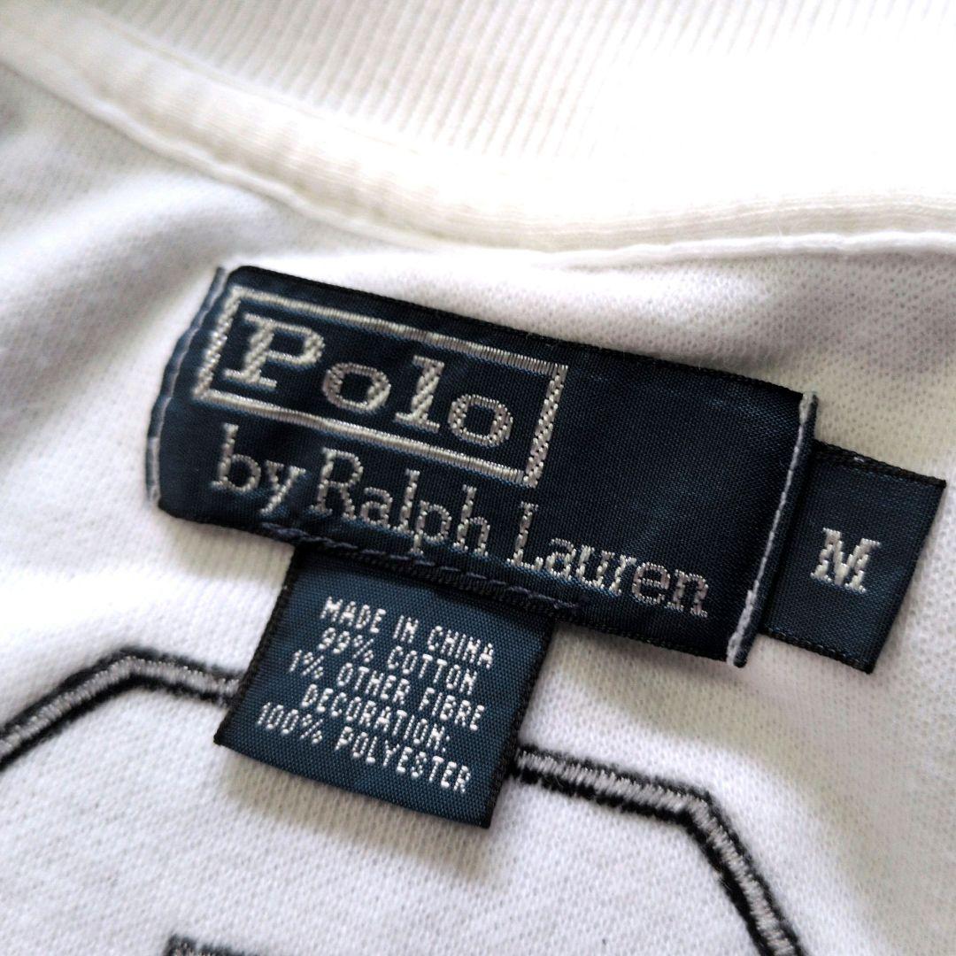 【トレンド】ラルフローレン ビッグボニー ジップスウェット 短丈 白