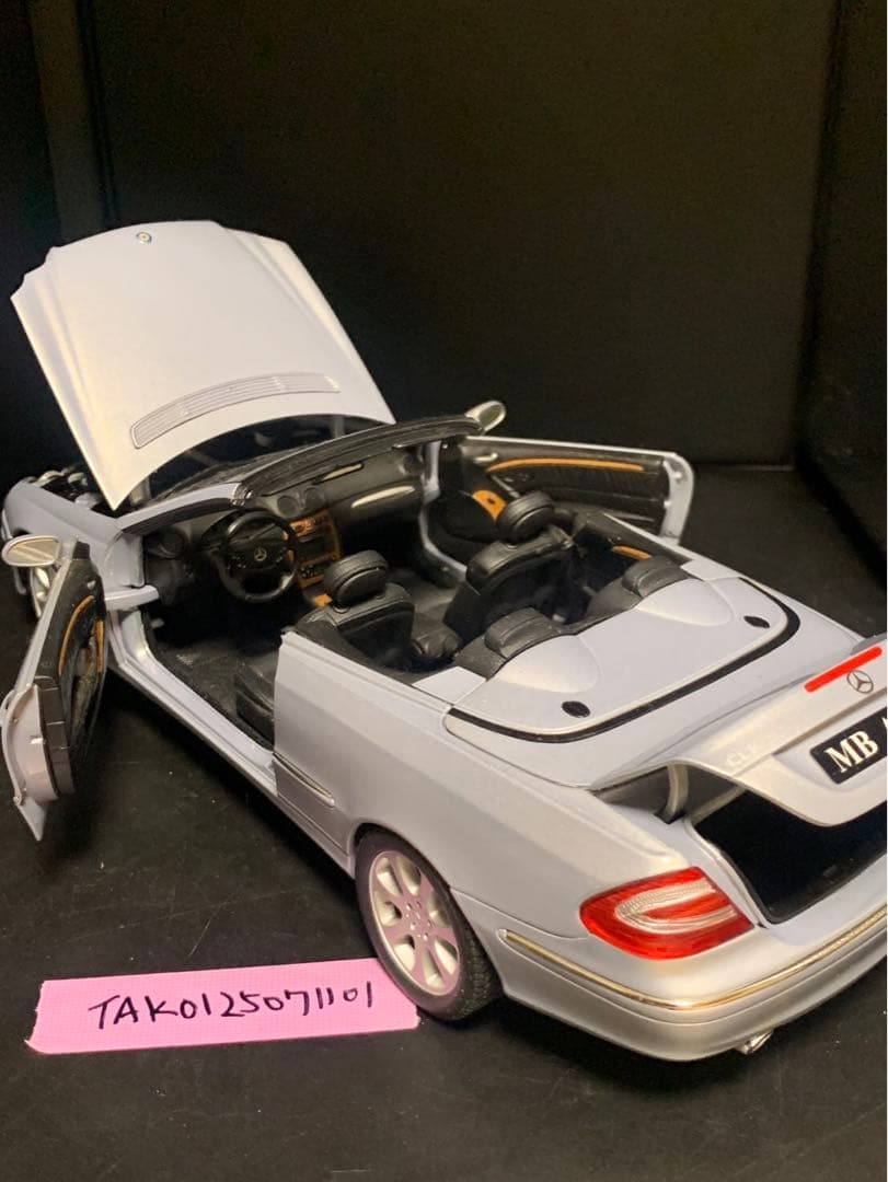 京商　メルセデス ベンツ CLK カブリオレ　Mercedes Benz
