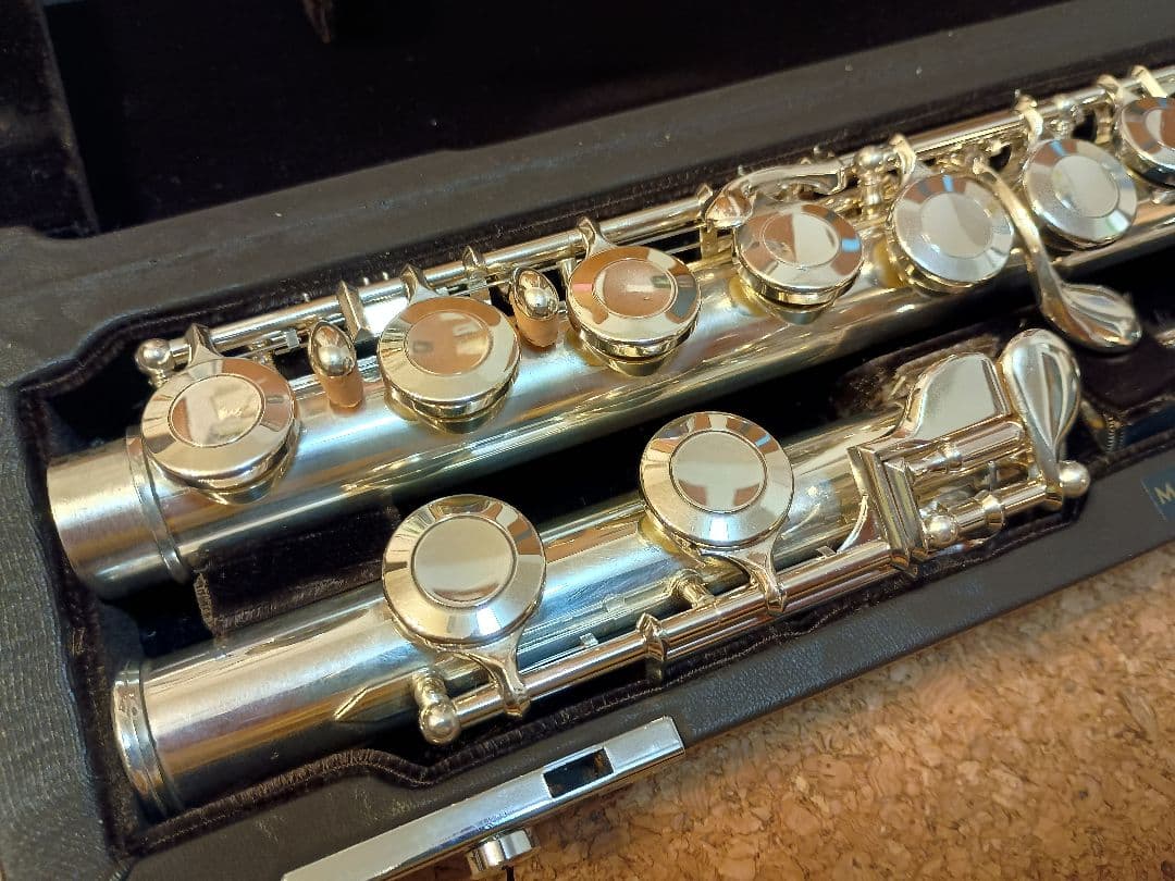 MIYAZAWA 総銀フルート gi-bu SS ソリッドシルバー 本体+ケース