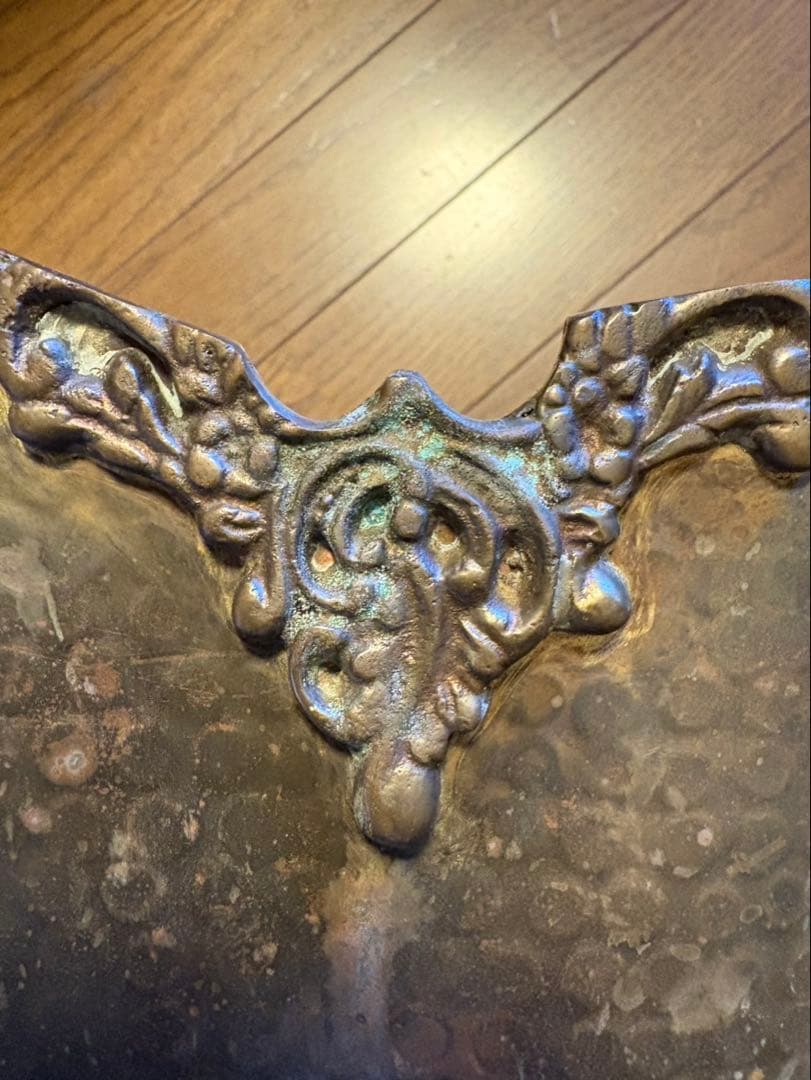 アンティーク! 古家具・銅製.小物入れ.ゴミ箱! レトロ!