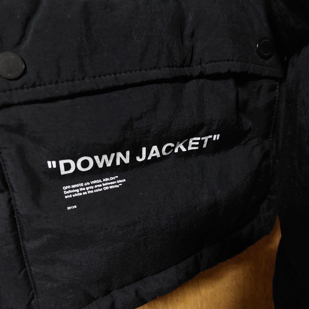 OFF-WHITE QUOTE PUFFER DOWN JKT ダウンジャケット