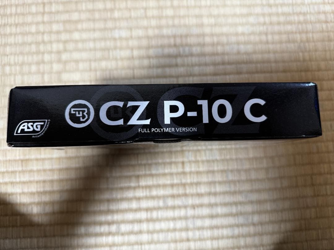 新品未開封 ASG CZ P-10C ガスブローバック 樹脂スライド JP