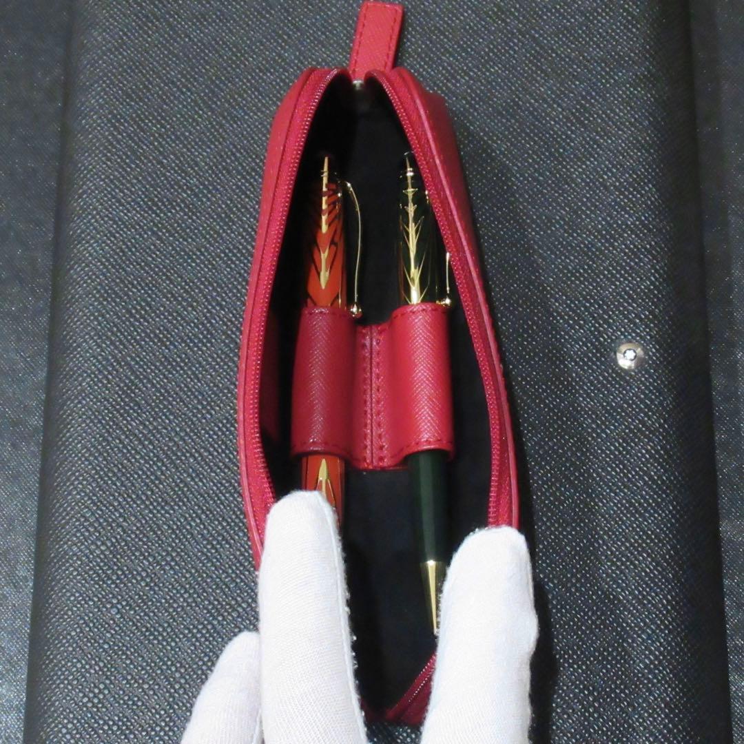 モンブラン ペンケース ペンポーチ サルトリアル 2本用 116327