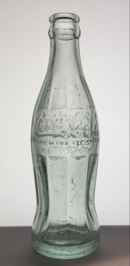 B20 1920's コカコーラ コンツァーボトル ライトグリーン 瓶