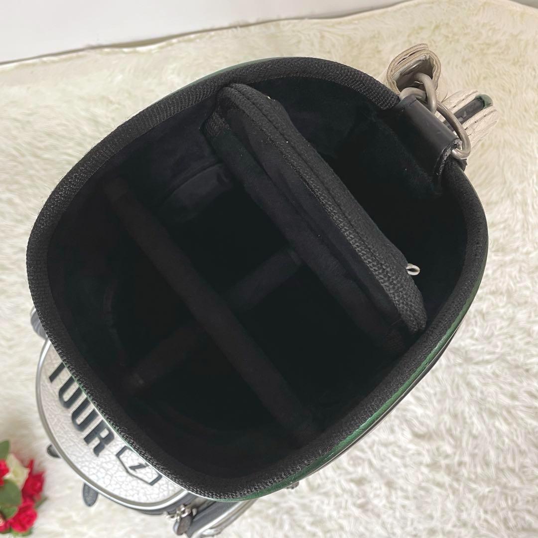 良品 キャロウェイ【LEGACYシリーズ✨】レザー キャディバッグ 大型 ロゴ