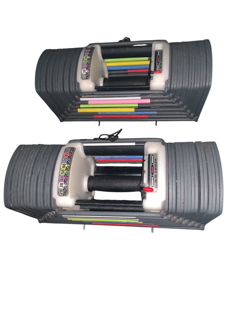 TOP FILM アジャスタブルダンベル27段階調節 41キロ 1/2個②