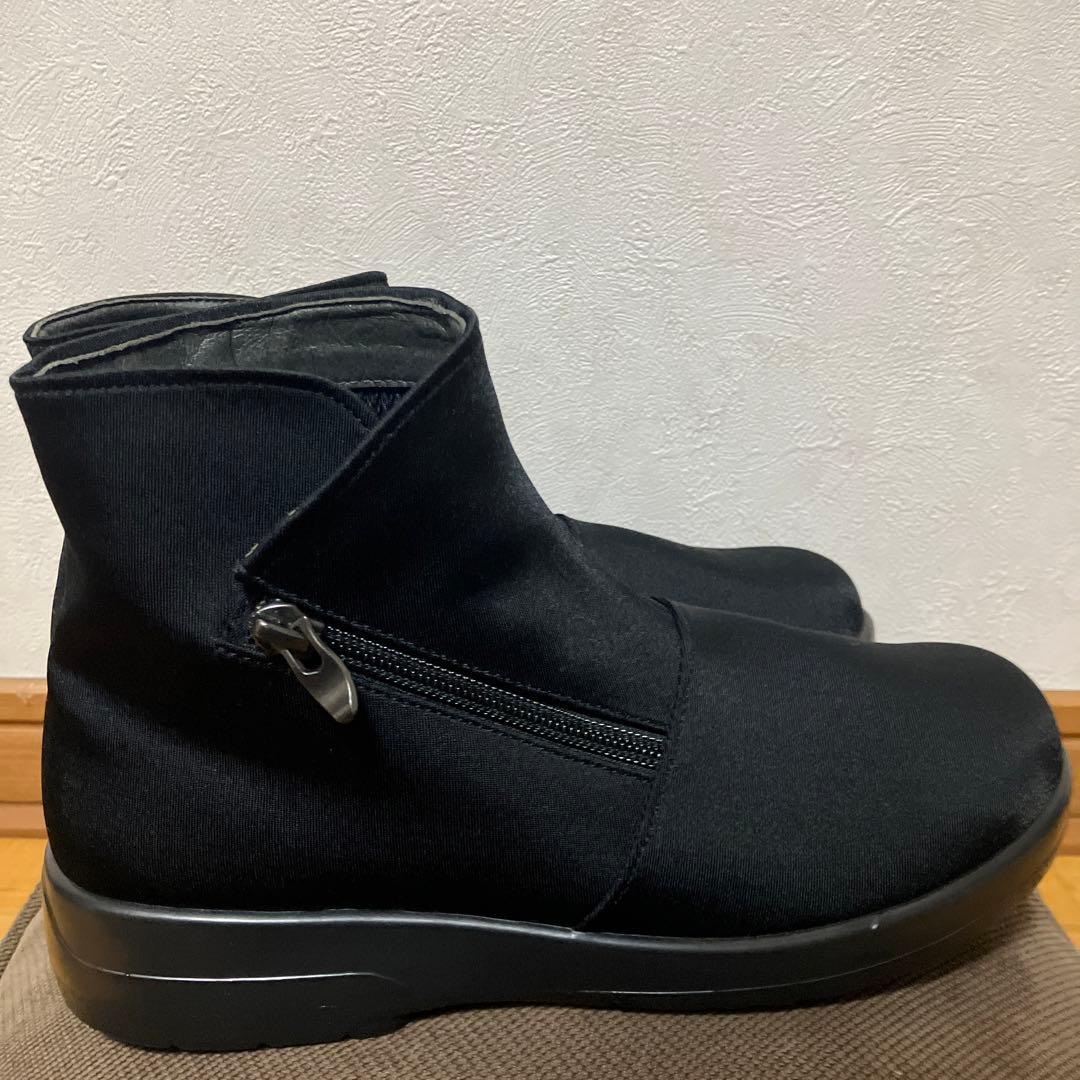 週末値下げ新品未使用品アサヒTOPDRY ゴアテックス　23.5黒レインシューズ