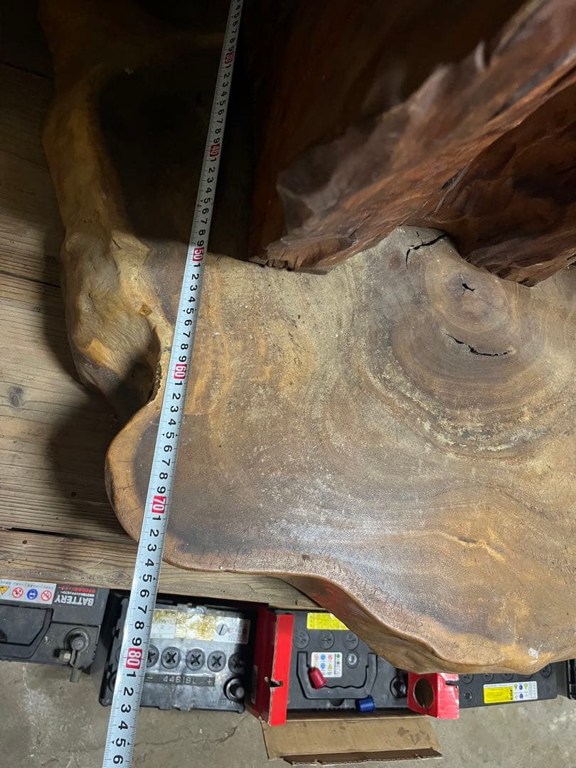 木製鷲の彫刻一刀彫　置物 大