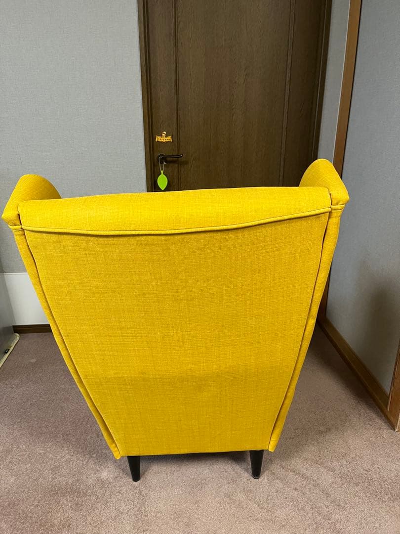 IKEA STRANDMON ストランドモン 1人掛けソファ　オットマン付き