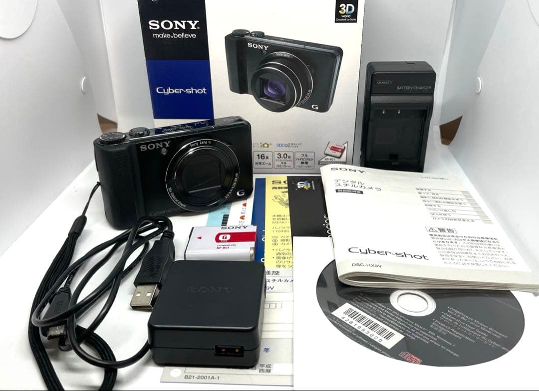 ■ 美品 ■ ソニー SONY デジカメ DSC-HX9V ブラック