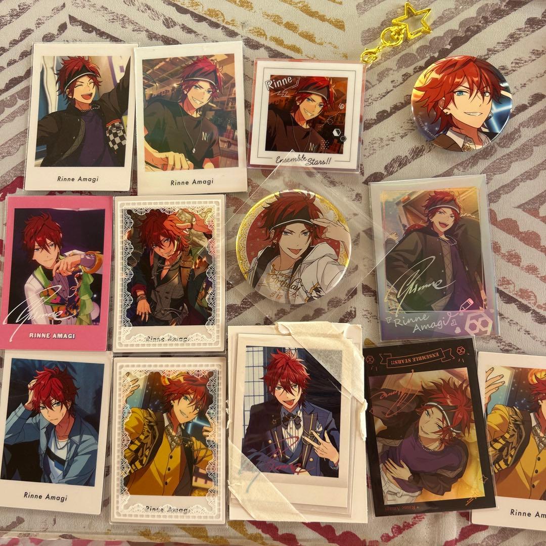 Rinne Amagi ブロマイドセット 枚缶バッジ付き