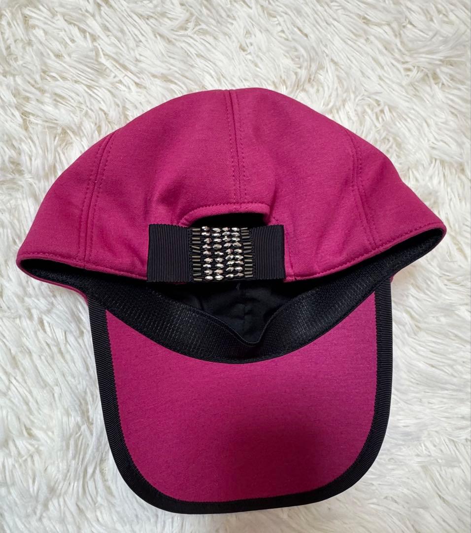 LANVIN スポーツ ゴルフ UVカット キャップ ピンク Fサイズ ランバン