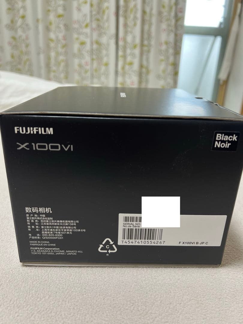 新品未開封 富士フイルム FUJIFILM X100Ⅵ ブラック X100Ⅵ