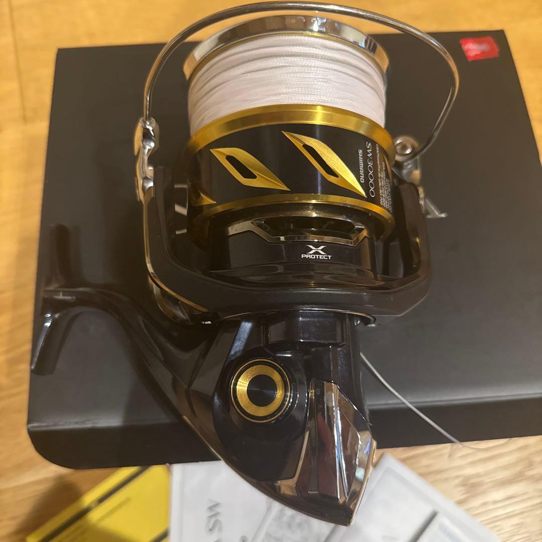 燻し銀さん取り置き　STELLA SW30000スピニングリール 本体と説明書付