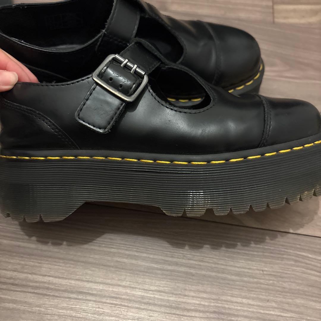 ドクターマーチン BETHAN 厚底 メリージェーン ブラック UK6