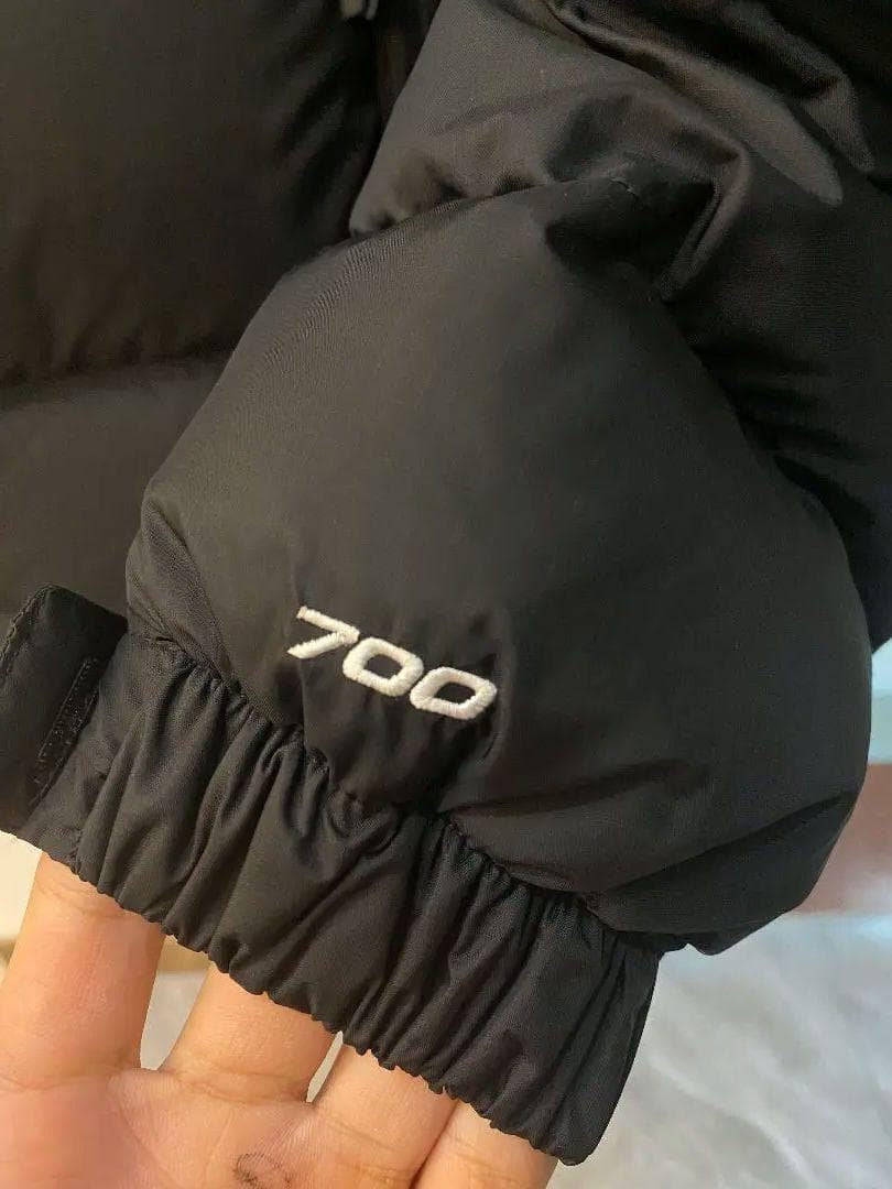 美品XL 　ヌプシ　ブラック　700fill　ダウンジャケット