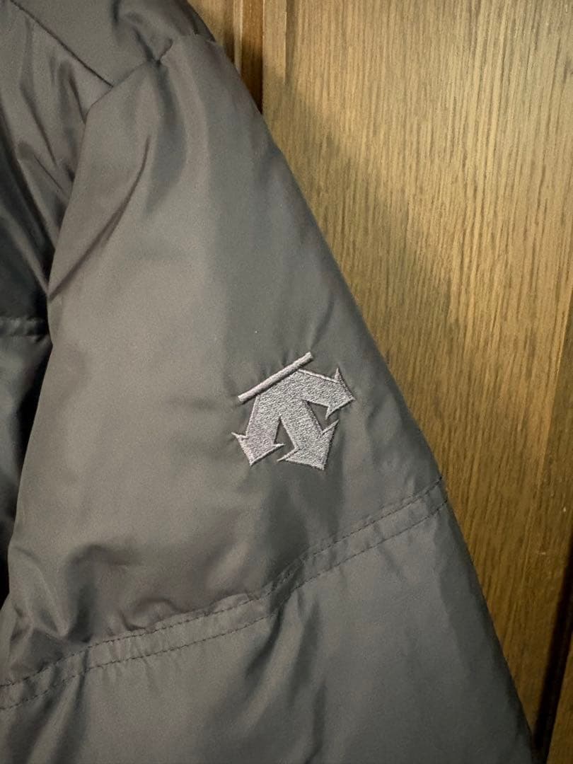 DESCENTE デサント ロングダウンコート ベンチコート ブラック