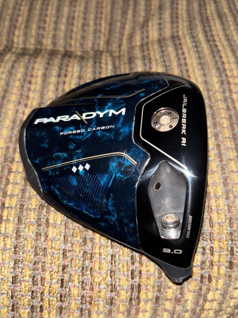 キャロウェイ パラダイムトリプルダイヤドライバーヘッド 9度