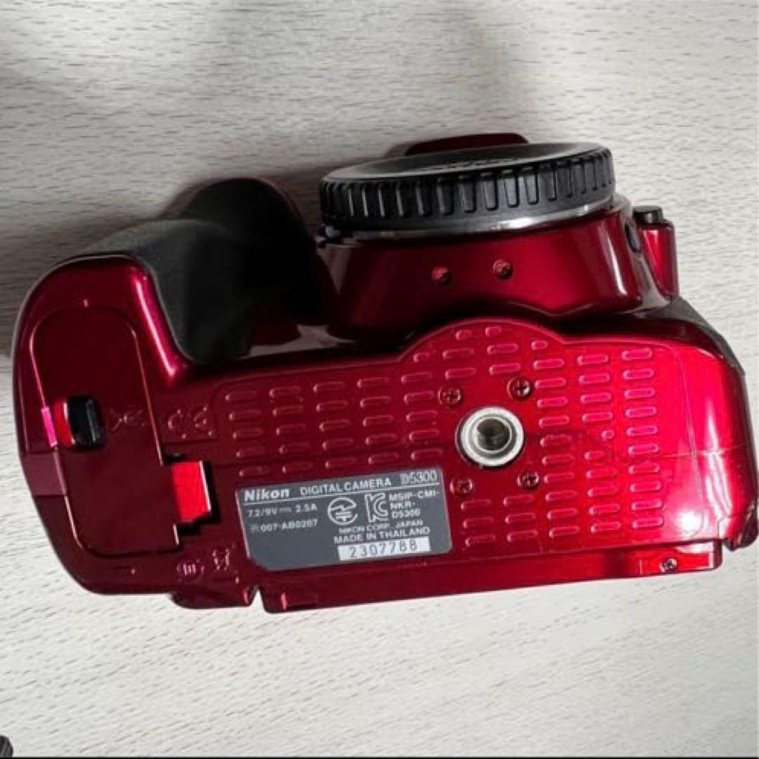 美品 Nikon 一眼レフカメラ D5300 オマケ多数 シャッター数14025