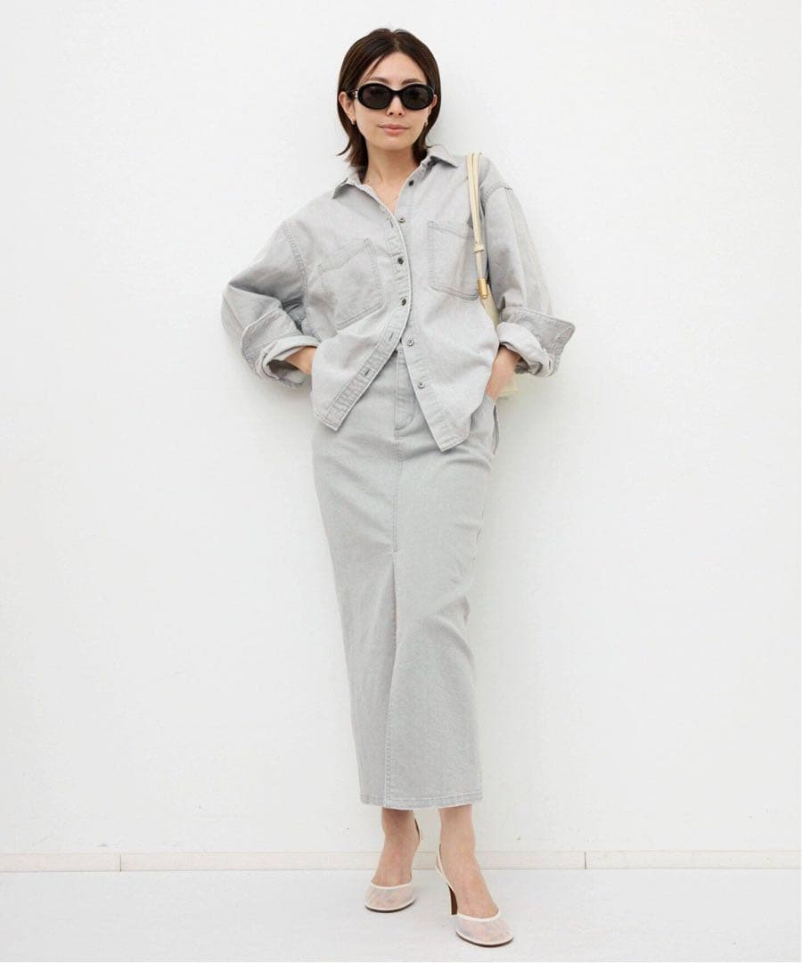 新品アパルトモン　BLEACH DENIM SH