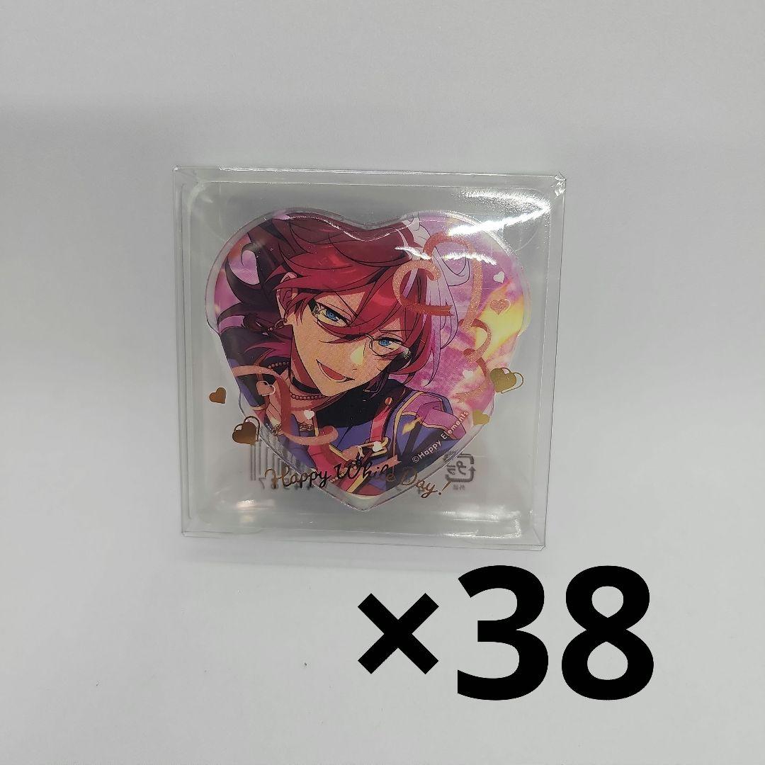 あんスタ ハート缶バッジ ハート缶 七種茨 38点セット